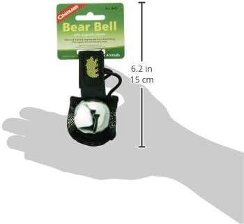 imageCoghlans Magnetic Bear Bell with Silencer Hiking Safety Gear for Wildlife AlertSilver