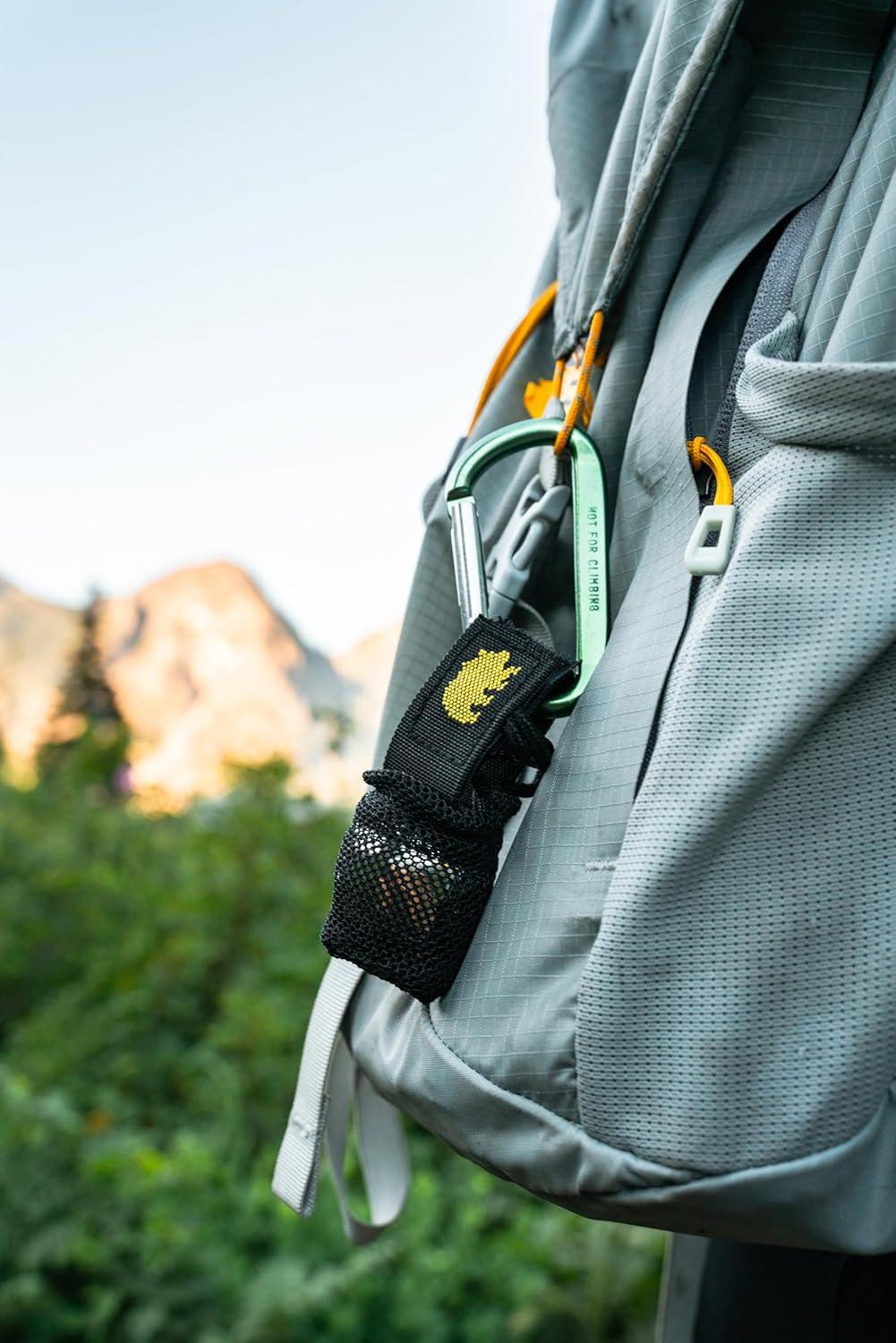 imageCoghlans Magnetic Bear Bell with Silencer Hiking Safety Gear for Wildlife AlertYellow