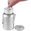 Coghlan’s Aluminum Coffee Pot, 9-Cup Percolator for Camping, Lightweight Stovetop Coffee Maker, Durable and Portable Outdoor Brew Gear