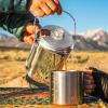 Coghlan’s Aluminum Coffee Pot, 9-Cup Percolator for Camping, Lightweight Stovetop Coffee Maker, Durable and Portable Outdoor Brew Gear