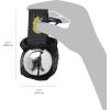 Coghlan’s Magnetic Bear Bell with Silencer – Hiking Safety Gear for Wildlife Alert(Silver)