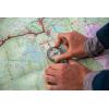 Coghlan’s Map Compass – Lightweight, Durable Navigation Tool for Hiking, Backpacking, Orienteering, Camping, and Outdoor Adventures with Rotating Bezel and Easy-to-Read Markings