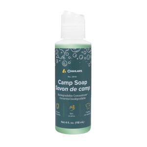 Coghlan’s Biodegradable Camp Soap, 4 oz – Compact and Concentrated for Camping, Hiking, Backpacking, Travel, and Outdoor Adventures – Eco-Friendly, Unscented, Versatile Cleaning Solution(New Formula)