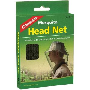 Coghlan’s Mosquito Head Net: Ultra-Fine Mesh Netting Protection for Face and Neck Against Bugs Gnats Flies Insects, for Outdoor Camping, Hiking & Fishing(One Size)