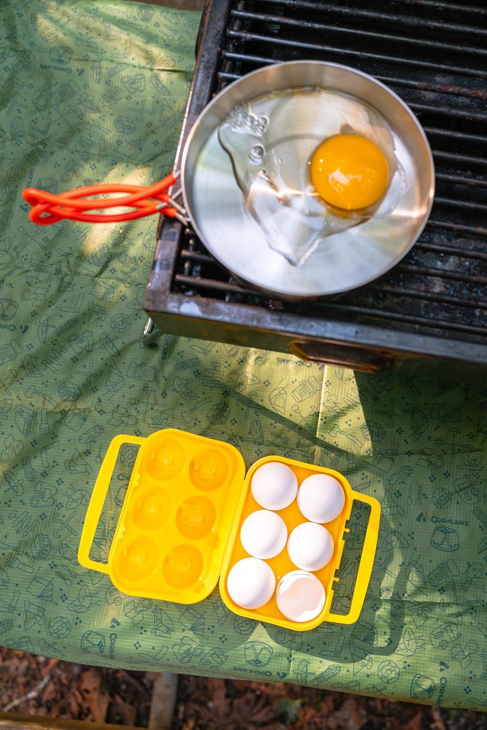 imageCoghlans 12Count Camping Egg Holder Durable Compact Lightweight Storage Container for Outdoor Cooking Travel and Camping Adventures12 Eggs