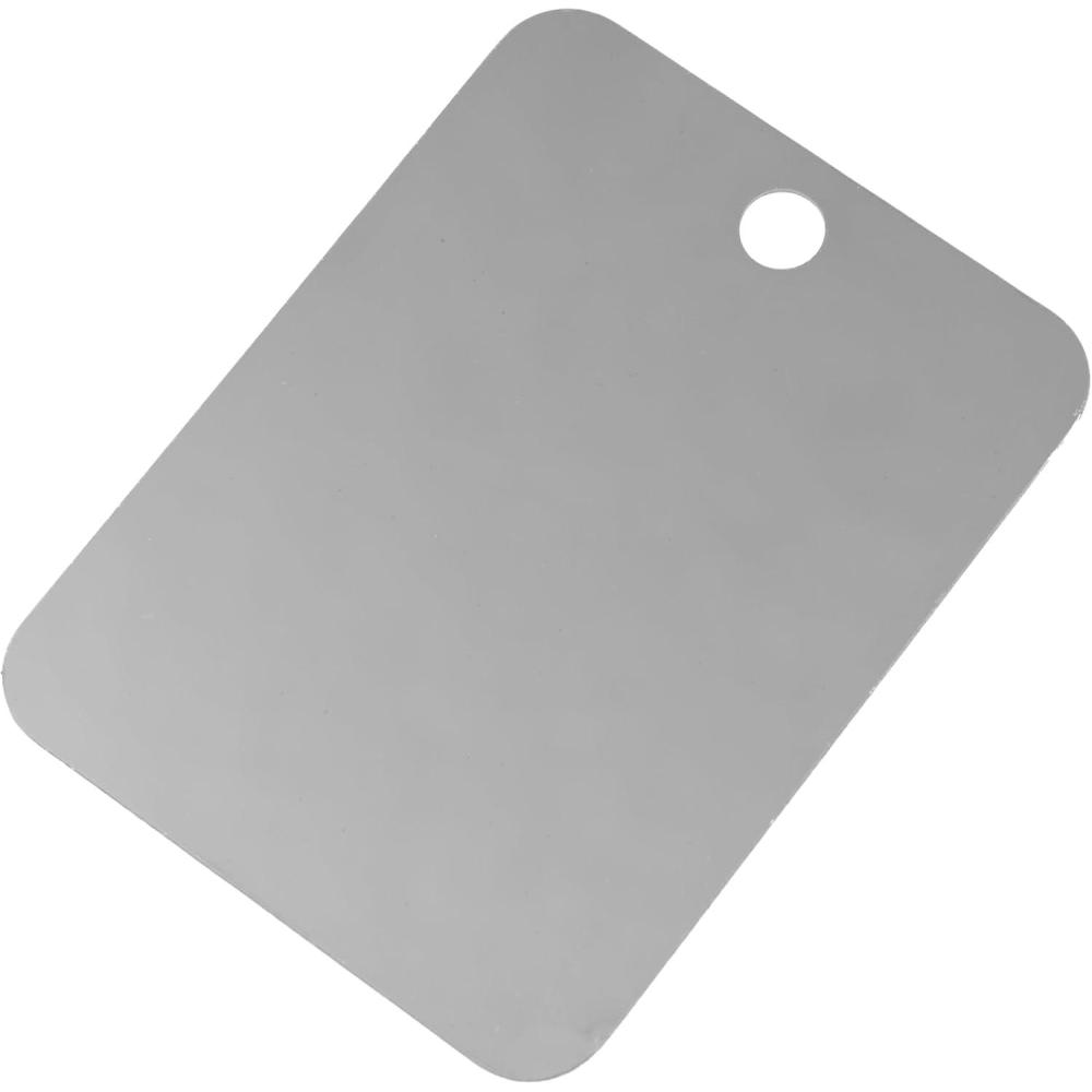 imageCoghlans Shatterproof Stainless Steel Camping Mirror 325 x 425 Durable Compact Lightweight amp RustResistant Mirror for Backpacking Hiking and Survival Gear Ideal for Camping and Travel