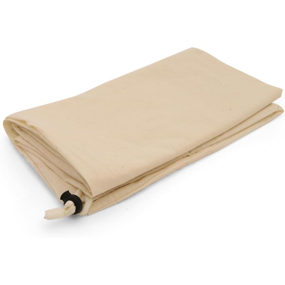 imageCoghlans Washable Natural Cotton Laundry Bag for Camping amp Travel 22 x 36 Durable Organizer Sack with Drawstring CordLock Closure Lightweight Portable Storage for Clothes Linens amp Towels
