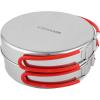 Coghlan’s 4-Piece Stainless Steel Mess Kit – Lightweight Cookware Set for Camping, Hiking, and Outdoor Adventures – Compact Tableware for Easy Use and Cleaning