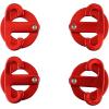 Coghlan’s Anchor Clips, 4 Pack, Durable Dual-Crescent Shaped Rope and Line Hooks for Clipping Gear to Suspended Ropes and Clotheslines, Perfect for Camping and Outdoor Use