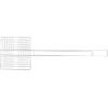 Coghlan’s Broiler for Camping and Outdoor Grilling – Hinged Chrome-Plated Basket with Locking Handle, Ideal for Portable Cooking and Barbecue Over Open Fires