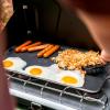 Coghlan’s Camp Griddle, Lightweight Aluminum, 17.5 x 10 Size, Non-Stick Ceramic Coating Cooking Surface for Two Burner Stoves, Ideal for Camping and Outdoor Cooking(Aluminum Griddle (PFAS-Free))
