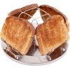 Coghlan’s Camp Stove Toaster – Stainless Steel, Lightweight, Portable and Compact Design for Outdoor Cooking, Toasts Up to 4 Slices at a Time, Perfect for Camping, Hiking, Backpacking, and Picnics(Silver)