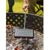 Coghlan’s Cast Iron Cooker – Pre-Seasoned Pie Iron Sandwich Maker with Heat-Resistant, Removable Handles, Easy-to-Clean for Toasted Pies, Grilled Sandwiches, and Meats, For Campfire Cooking(Double Camp Cooker (New Design))