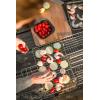 Coghlan’s Deluxe Broiler for Camping and Outdoor Grilling – Hinged Chrome-Plated Basket with Locking Handle, Ideal for Portable Cooking and Barbecue Over Open Fires
