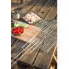 Coghlan’s Deluxe Broiler for Camping and Outdoor Grilling – Hinged Chrome-Plated Basket with Locking Handle, Ideal for Portable Cooking and Barbecue Over Open Fires