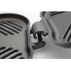 Coghlan’s Pre-Seasoned Cast Iron Broiler with Removable Handles, Break-Apart Hinge – Ideal for Grilling Burgers, Steaks, and Roasting Vegetables Over Campfires or BBQs – Compact and Easy to Clean(Double Cast Iron Broiler)