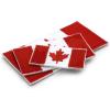 Coghlan’s Sew-On Canada Flags – 3 Sizes – Washable Embroidered Maple Leaf Patches for Backpacks, Jackets, Hats, and Luggage – Easy to Stitch by Hand – Durable Colorfast Fabric