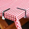 Coghlan’s Spring-Loaded Tablecloth Clamps – 4 Pack, Adjustable and Durable Tablecloth Holders for Picnics, Outdoor Events, Camping, and Home Use(Stainless Steel – 6 Pack)