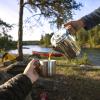 Coghlan’s Stainless Steel Coffee Pot – 9 Cup Percolator for Camping, Outdoor Adventures, and Stovetop Brewing – Durable, Portable Coffee Brewer for Classic Flavor