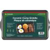 Coghlan’s Camp Griddle, Lightweight Aluminum, 17.5 x 10 Size, Non-Stick Ceramic Coating Cooking Surface for Two Burner Stoves, Ideal for Camping and Outdoor Cooking(Aluminum Griddle (PFAS-Free))