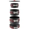 Coghlan’s Hard Anodized Aluminum Camping Cook Set – Lightweight, Durable Nonstick Cookware for Outdoor Cooking, Backpacking, Hiking, and Family Camping – 4-Piece Compact Mess Kit