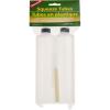 Coghlan’s Reusable and Refillable Food-Safe Squeeze Tubes, 8 oz Capacity, Clear Plastic with Easy-Roll Clip, Dishwasher-Safe, 2-Pack for Camping and Travel