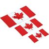 Coghlan’s Sew-On Canada Flags – 3 Sizes – Washable Embroidered Maple Leaf Patches for Backpacks, Jackets, Hats, and Luggage – Easy to Stitch by Hand – Durable Colorfast Fabric