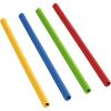 Coghlan’s Silicone Straws 4-Pack, Reusable Flexible BPA-Free Drinking Straws for Camping and Travel, Dishwasher-Safe, Durable, Multi-Color