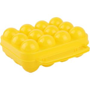 Coghlan’s 12-Count Camping Egg Holder – Durable, Compact, Lightweight Storage Container for Outdoor Cooking, Travel, and Camping Adventures(12 Eggs)