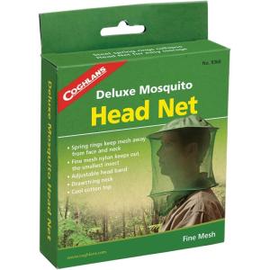 Coghlan’s Deluxe Mosquito Head Net – Lightweight Insect Protection with Ultra-Fine Mesh for Outdoor Activities, Camping, Hiking, Fishing, and Gardening(One Size)
