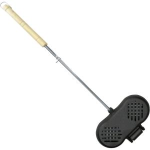 Coghlan’s Pre-Seasoned Cast Iron Broiler with Removable Handles, Break-Apart Hinge – Ideal for Grilling Burgers, Steaks, and Roasting Vegetables Over Campfires or BBQs – Compact and Easy to Clean(Double Cast Iron Broiler)