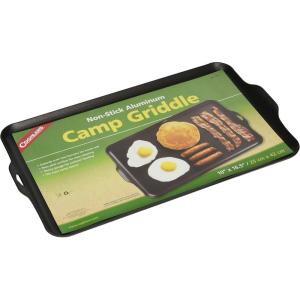 Coghlan’s Two Burner Non-Stick Camp Griddle, 16.5 x 10-Inches Black