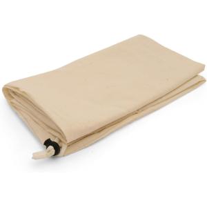 Coghlan’s Washable Natural Cotton Laundry Bag for Camping & Travel, 22” x 36”, Durable Organizer Sack with Drawstring Cord-Lock Closure, Lightweight Portable Storage for Clothes, Linens & Towels