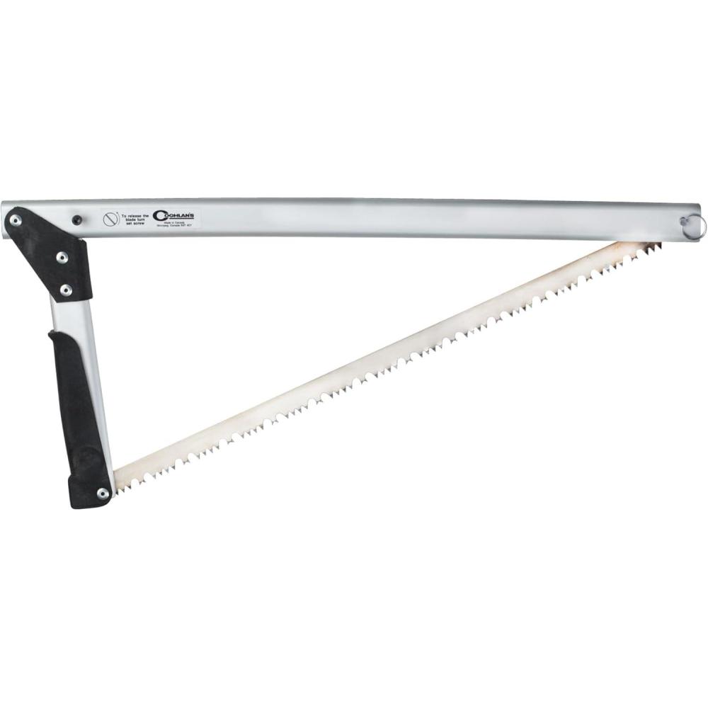 imageCoghlans Folding Saw 21Inch Lightweight Hand Saw for Camping Hiking and Pruning Durable Anodized Aluminum Frame and Steel Blade 15 oz Portable Design for Efficient Wood Cutting