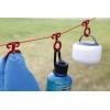 Coghlan’s 8-Piece Anchor Clip Set with Rope & Tensioner – Aluminum Dual-Crescent Hooks for Fastening Gear, Ideal for Laundry, Towels, Lamps, Cooking Utensils & Outdoor Lighting