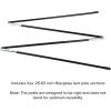 Coghlan’s Fiberglass Tent Pole Repair Kit – Camping Gear for Quick Tent Repairs with Durable Poles, Shock Cord, and Ferrules for Outdoor Adventures, Emergency Repairs, and Backpacking Essentials