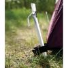 Coghlan’s Heavy-Duty Steel Tent Stakes for Secure Camping, Galvanized Durable Outdoor Anchors, Ideal for Tents, Tarps, and Shelters in Hard or Soft Ground, 9″ 4-Pack