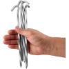 Coghlan’s Skewer Pegs 9 Inch Aluminum Tent Stakes, Lightweight for Camping, Hiking, Backpacking, Outdoor Shelters, Barbecue, Picnic, and Grilling – 4 Pack