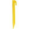 Coghlan’s Tent Pegs, Lightweight Durable Plastic Ground and Beach Stakes for Tents, Canopies, Shelters, Tarps(6 Pack- Non-Recycled ABS)
