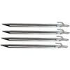 Coghlans 9812 4 Pack 12″ Steel Tent Stakes