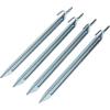 Coghlan’s Heavy-Duty Steel Tent Stakes for Secure Camping, Galvanized Durable Outdoor Anchors, Ideal for Tents, Tarps, and Shelters in Hard or Soft Ground, 12″ 4-Pack(One Size)