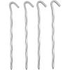 Coghlan’s Skewer Pegs 9 Inch Aluminum Tent Stakes, Lightweight for Camping, Hiking, Backpacking, Outdoor Shelters, Barbecue, Picnic, and Grilling – 4 Pack