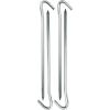 Coghlan’s Steel Tent Pegs 7″ 4-Pack– Rust-Resistant, 5mm Diameter Stakes with 1-Inch Hook for Tents, Tarps & Mosquito Nets – Durable Ground Pegs for Small to Medium Tents
