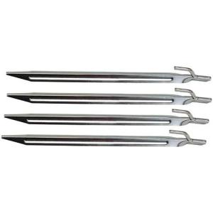 Coghlans 9812 4 Pack 12″ Steel Tent Stakes