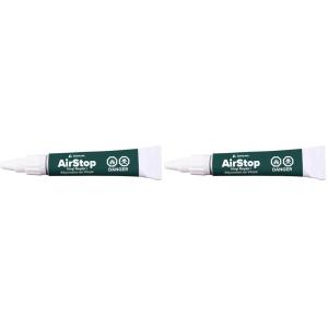 Coghlan’s Airstop Vinyl Repair Adhesive Sealant for PVC and Inflatable Repairs – Durable Waterproof Fix for Patches, Leaks, and Seals – Ideal for Boats, Air Mattresses, and Camping Gear(One Size (Pack of 2))