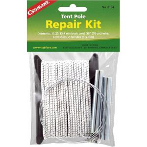 Coghlan’s Tent Pole Repair Kit for Lightweight and Durable Emergency Fiberglass or Aluminum Tent Pole Replacemen(White)