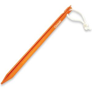 Coghlan’s Ultralight Tent Stakes 9 Inch – 4 Pack – Lightweight Aluminum Pegs with Easy Pull Nylon Cord for Camping, Hiking, and Backpacking; Durable Outdoor Gear for Secure Tent Setup