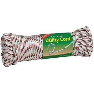 Coghlan’s Utility Cord 5mm – Multipurpose Woven Polypropylene Rope for Camping, Guyline, Tie-Downs, and Outdoor Gear – 50 ft Durable Cordage for Tents, Tarps, and General Use