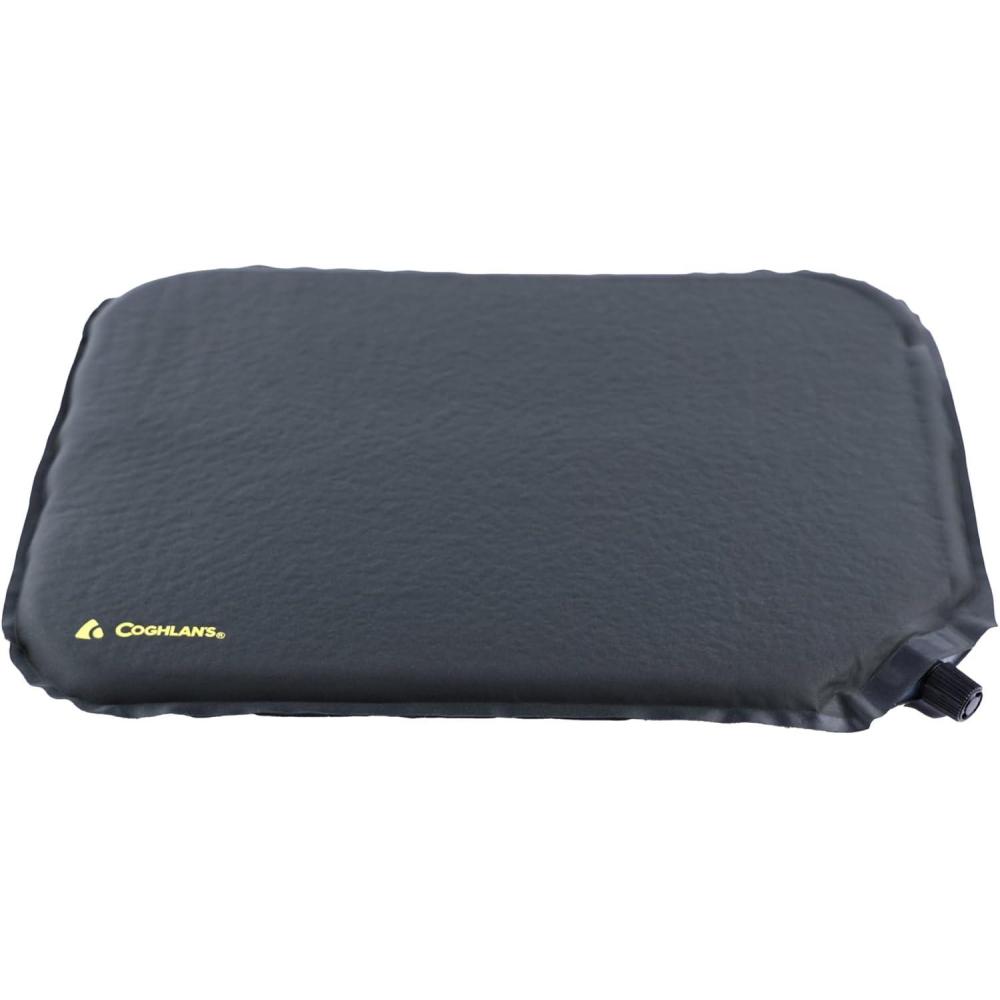 imageCoghlans Lightweight Inflatable Seat Cushion  Portable and Foldable Comfort for Camping Hiking Stadium Seating Travel and Outdoor Activities  Durable and Waterproof DesignOne Size