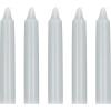 Coghlan’s Candles 5-Pack – Long-Lasting Paraffin Emergency Candles for Camping, Survival, Outdoor Lighting, Backpacking, Smokeless and Dripless Design, Reliable Flame for Emergencies(One Size)